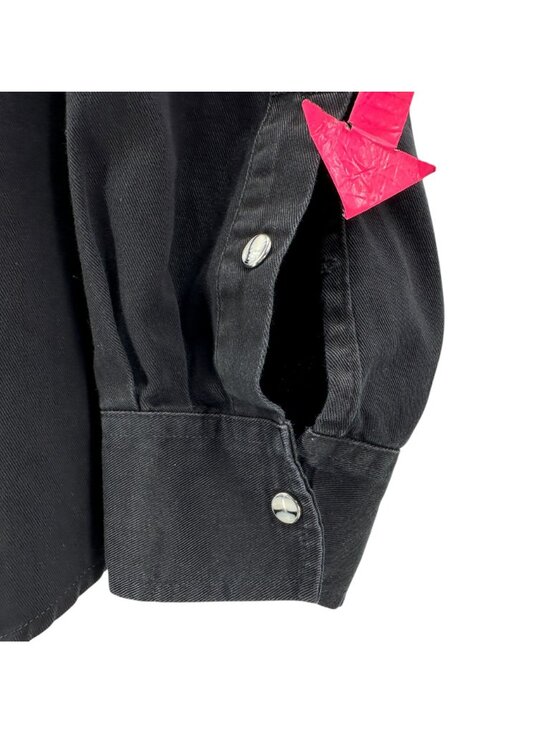 Vintage Roper Mens XXL Shirt Snap Button Western Black Aztec Long Sleeve 90s - Picture 4 of 10